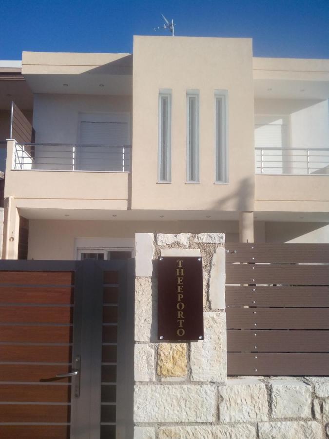 “Theeporto” Maisonette With Pool Gouves Buitenkant foto
