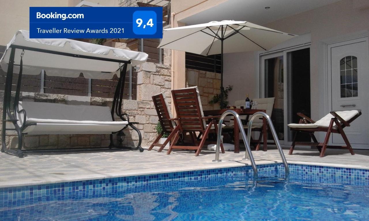 “Theeporto” Maisonette With Pool Gouves Buitenkant foto