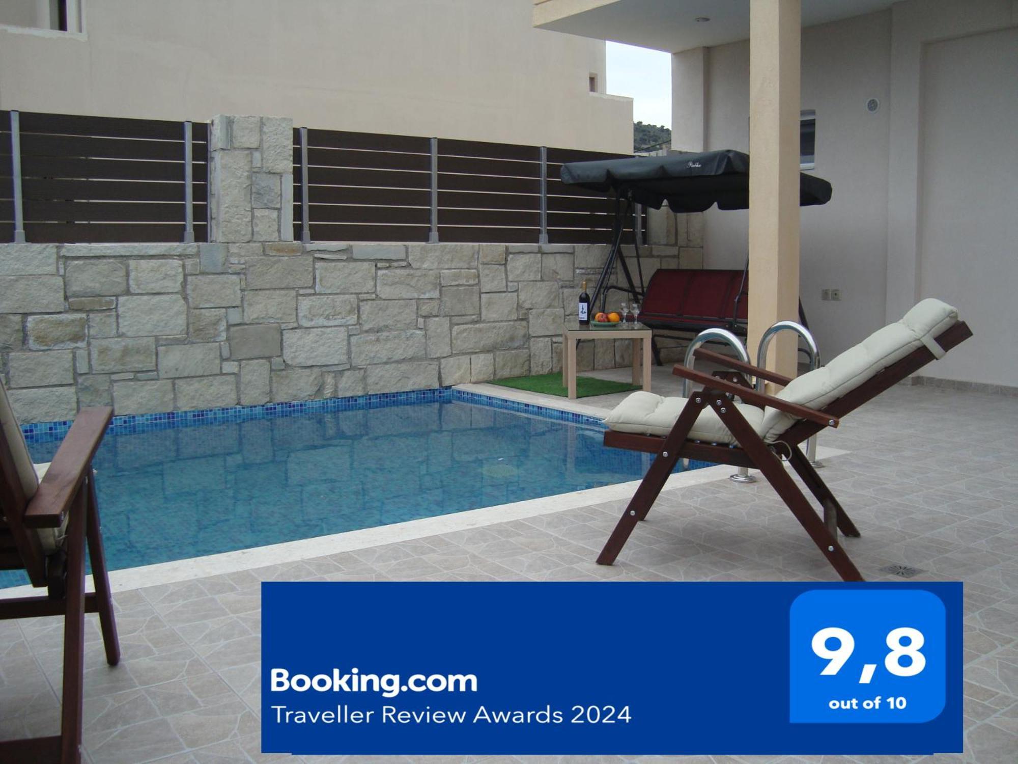 “Theeporto” Maisonette With Pool Gouves Buitenkant foto
