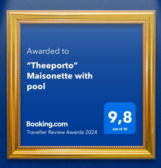 “Theeporto” Maisonette With Pool Gouves Buitenkant foto