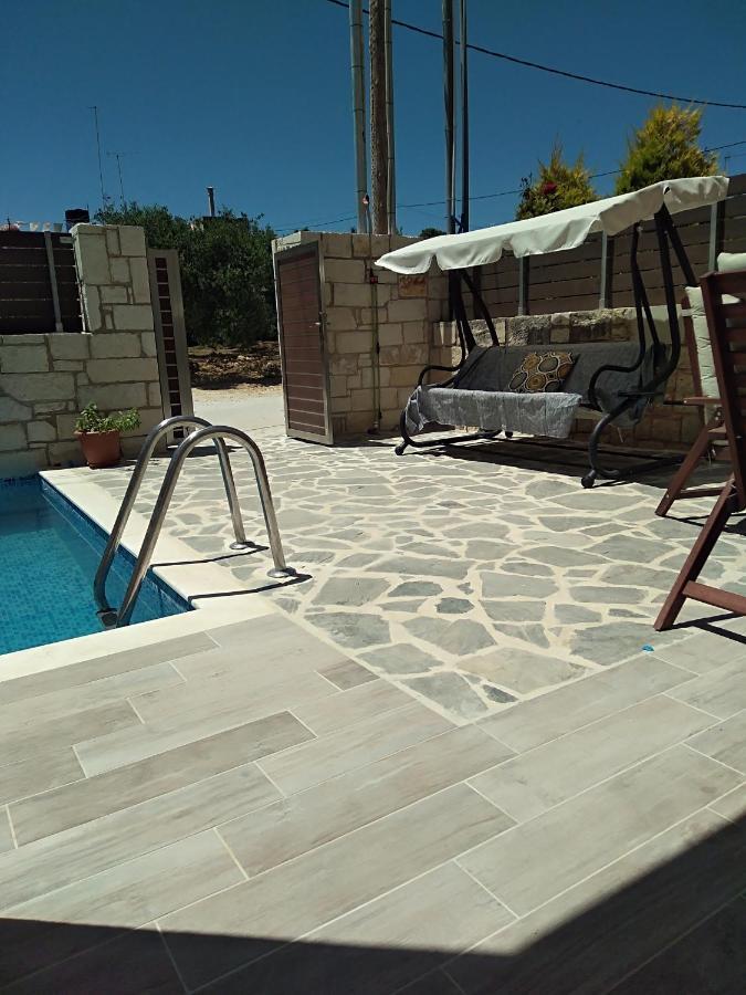 “Theeporto” Maisonette With Pool Gouves Buitenkant foto