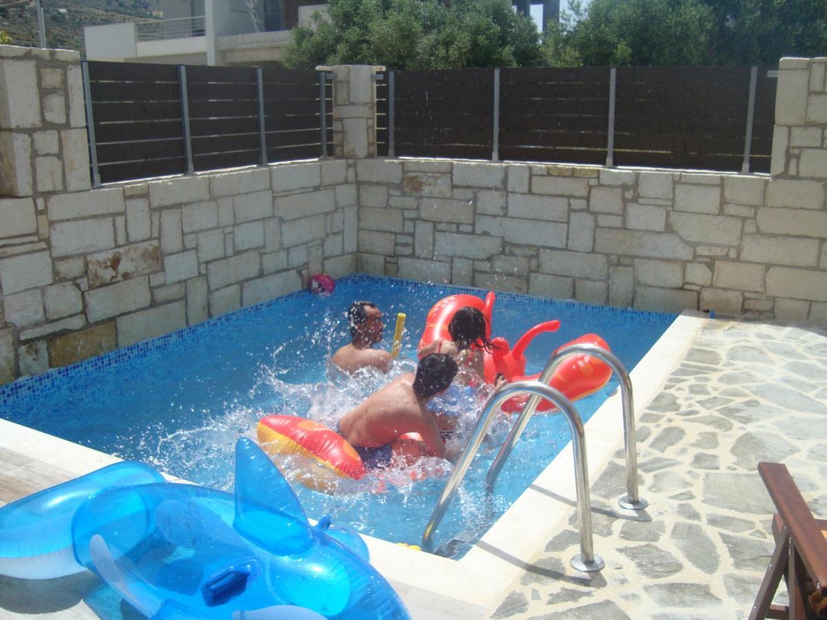 “Theeporto” Maisonette With Pool Gouves Buitenkant foto